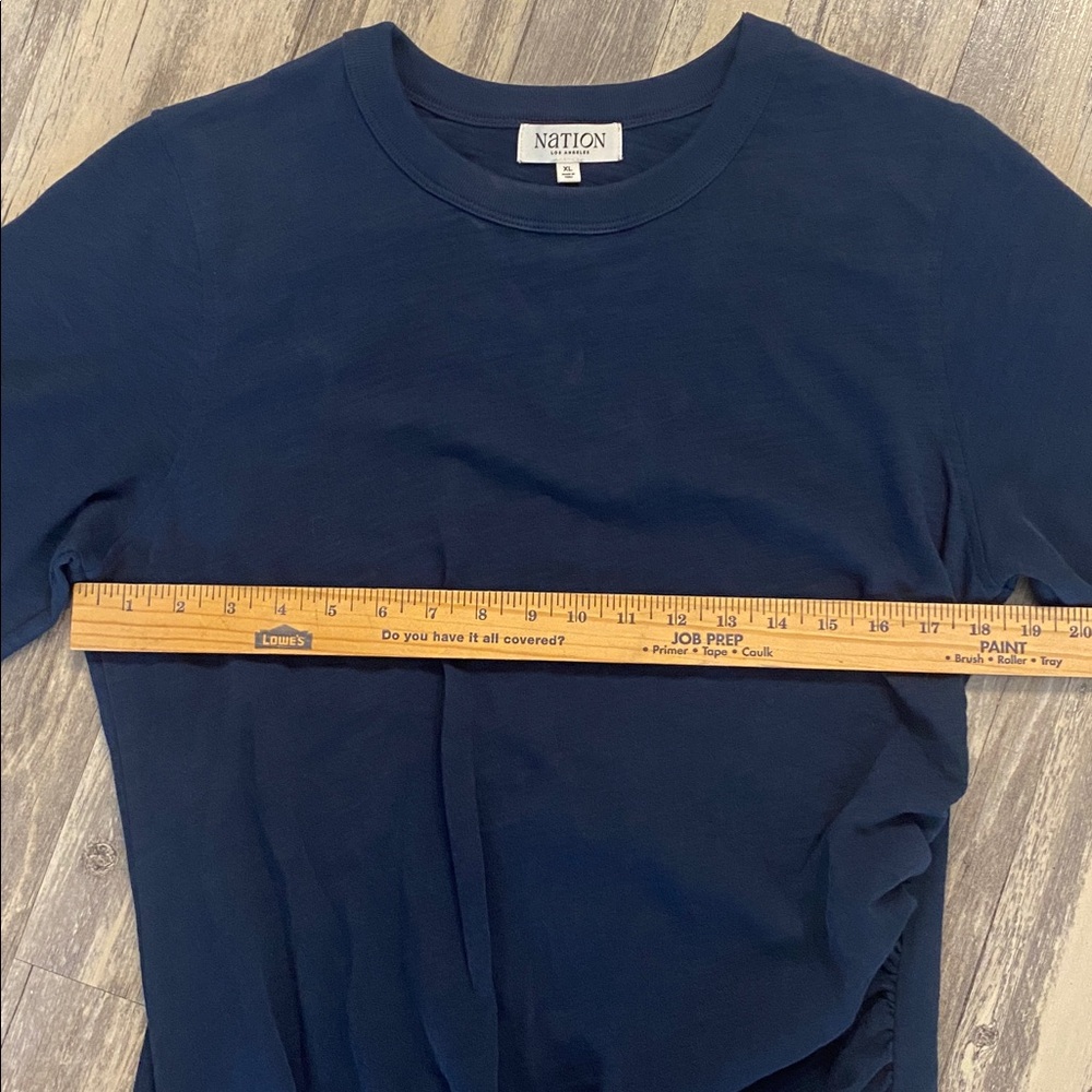 Nation Cole T-Shirt Dress Navy Midnight Sky XL (SP25) - Picture 5 of 8